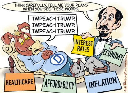 Editorial cartoon for Oct. 26, 2026